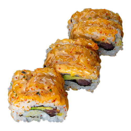 Spicy tuna salad roll