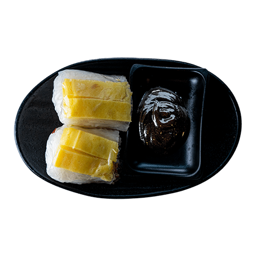 Spring roll omelet