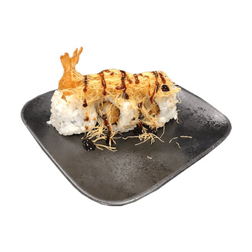 Fried ebi maki