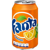 Fanta orange blik 0,33ltr
