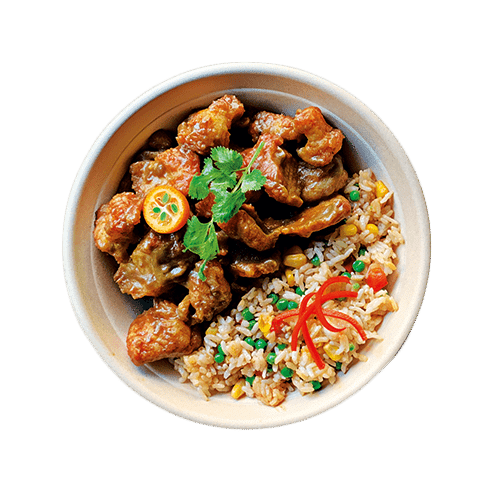 Phuket curry vis bowl