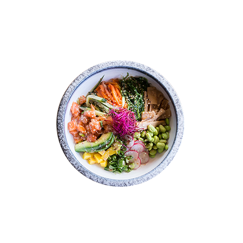 Poké bowl zalm