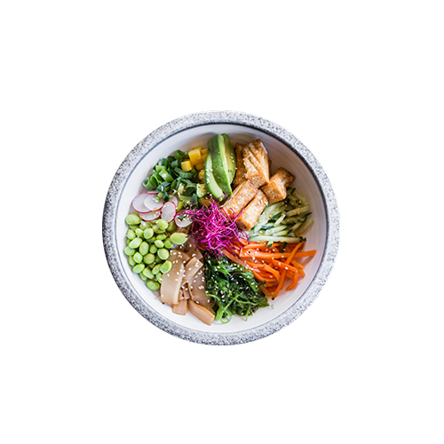 Poké bowl vegetarisch
