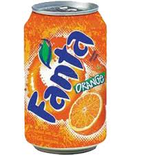 Fanta orange (blikje)