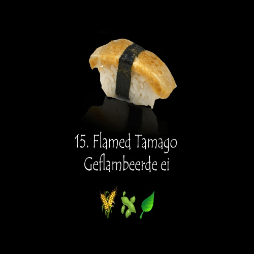 Flamed tamago