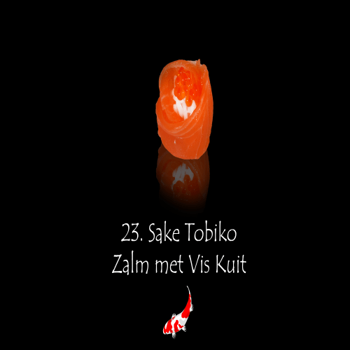 Salmon tobiko