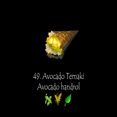 Avocado temaki