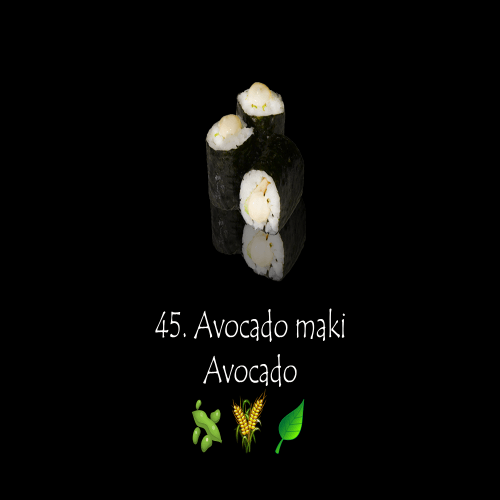 Avocado maki
