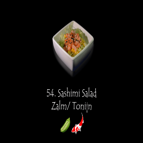 Sashimi salade