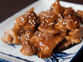 Chicken with teriyaki sauce