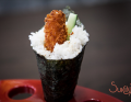 Ebi panko hand roll