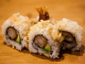 Tempura ebi inside out roll