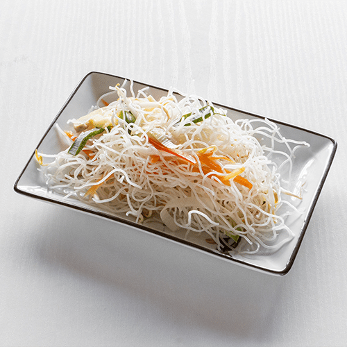 Mie fang met vlees en groente