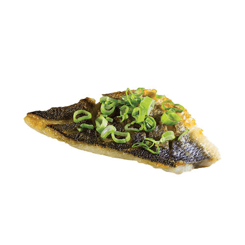 Gegrilde zeebaars