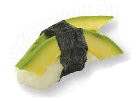 Nigiri avocado