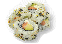 Salmon and avocado roll