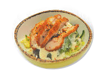 Crispy chicken salad