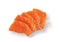 Sashimi salmon