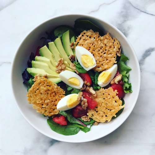 Avocado en oude-kaas koekjes