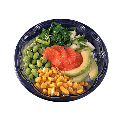 Poke bowl zalm