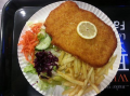 XXL kip schnitzel schotel