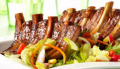 Gegrilde spareribs naturel