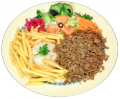 Shoarma dish