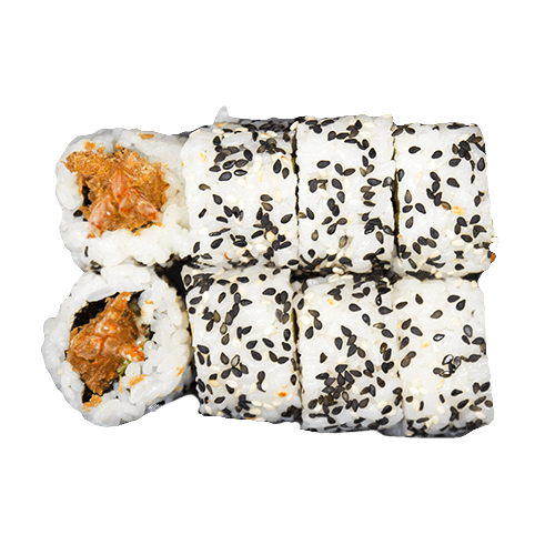 Fried ebi roll