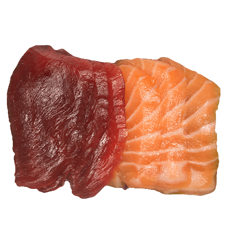 Sake en maguro 6 st.