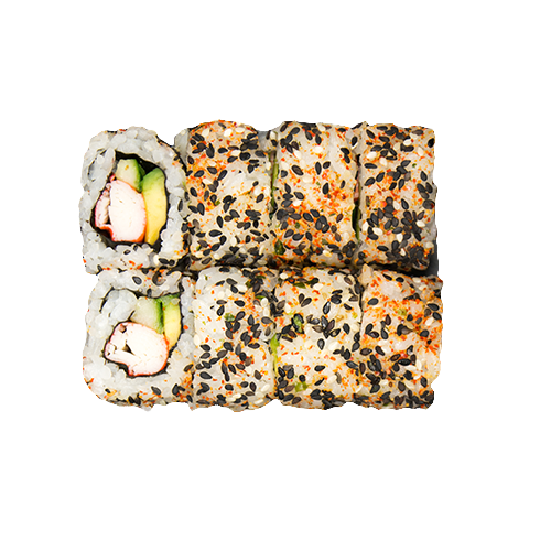 Spicy California roll (spicy topping)