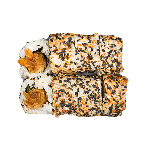 Spicy fried ebi roll