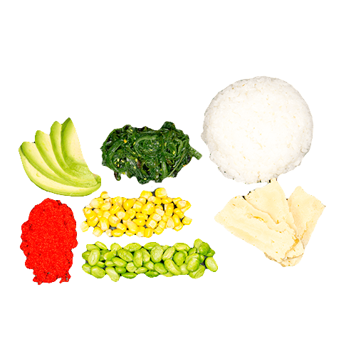 Veggie poké bowl