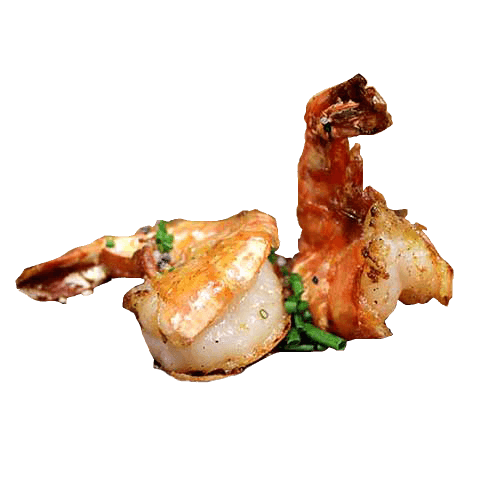 Garnalen peper en zout