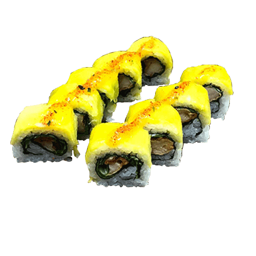 Mango chicken roll