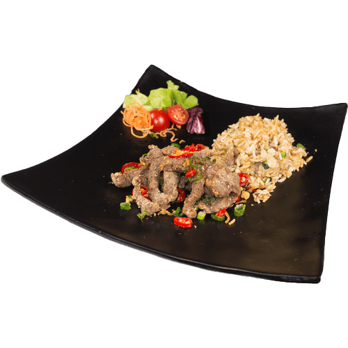Salt and pepper beef