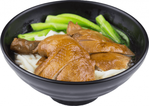 Soy chicken noodle
