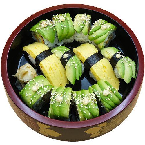 Veggie sushi box
