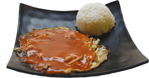 Chicken egg foo young