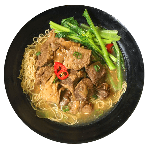Hong Kong beef noedelsoep