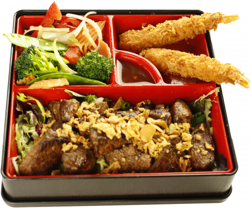 Beef bento