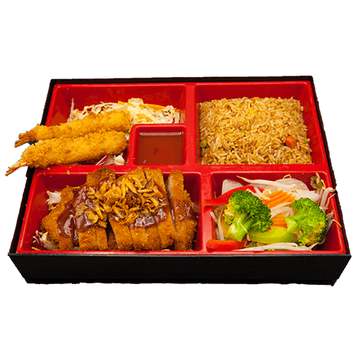 Pork katsu bento