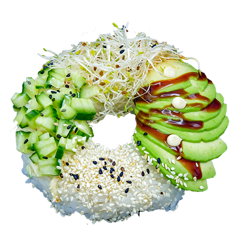 Katsu chicken sushi donut