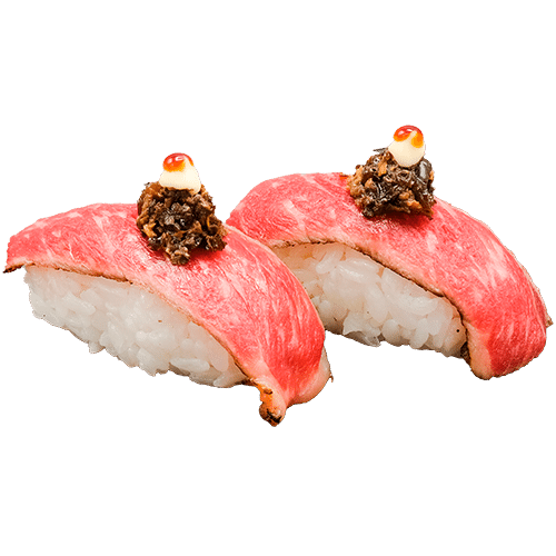 A5 Kagoshima wagyu beef nigiri