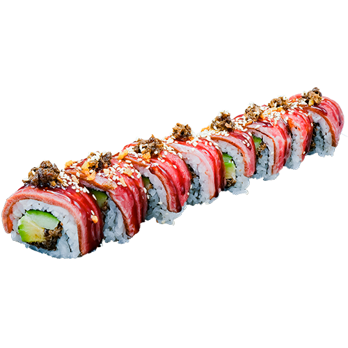 A5 Kagoshima wagyu beef uramaki