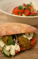 Falafel sandwich