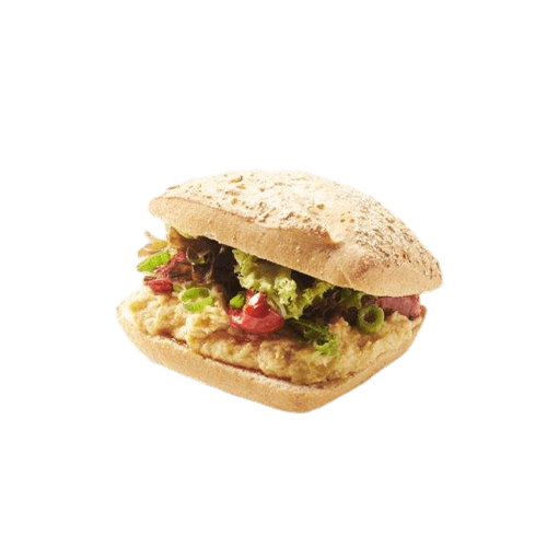Luxe broodje hummus