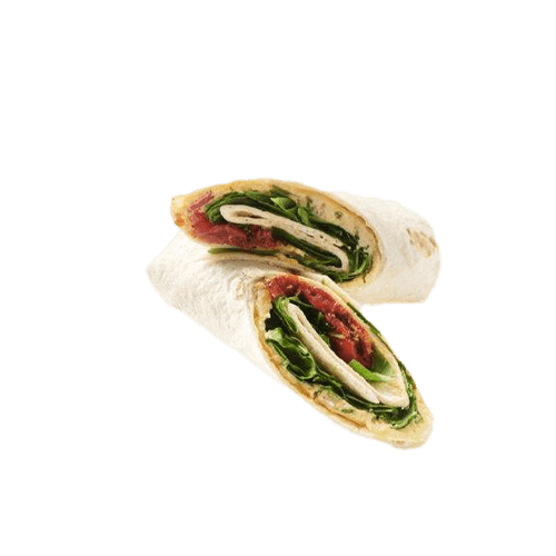 Wrap hummus