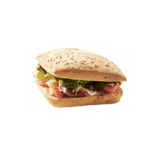 Luxe broodje zalm