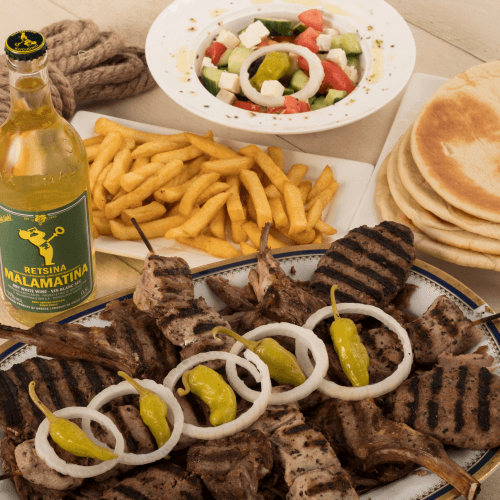 Mix grill voor 4 personen