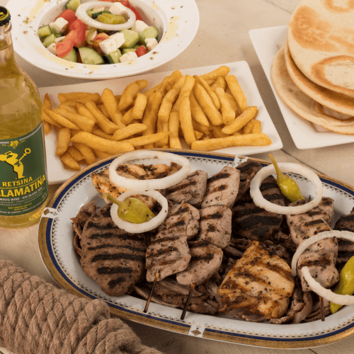 Mix grill voor 3 personen